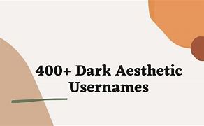 Image result for Dark Usernames