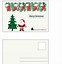 Image result for Christmas Postcard Templates