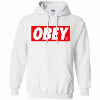 Image result for obey hoodie black