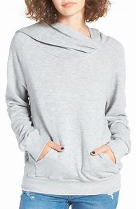 Image result for Women's Button Neck Hoodie