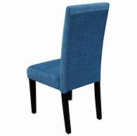 Image result for Blue Upholstered Dining Chairs