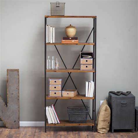 Townsend Tall Bookcase   Bookcases at Hayneedle