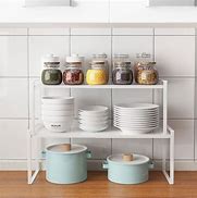 Image result for Stackable Cabinet Organizers