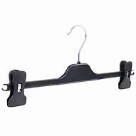 Image result for plastic skirts hanger with clip