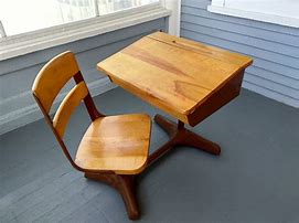 Image result for School Desk with Chair