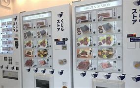 Image result for Whale meat vending machines