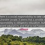 Image result for Individual Social Responsibility Quotes