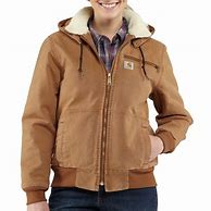 Image result for Women Sherpa Lined Work Jacket