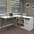Image result for White Desk with Wood Top