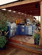 Image result for Cool Outdoor Kitchens