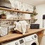 Image result for Black and White Laundry Room Modern Farmhouse