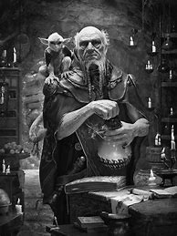 Image result for Elderly Wizard Portrait