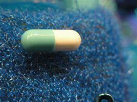 Image result for Light Blue Oblong Pill