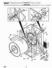 Image result for Frigidaire Dryer Belt Replacement Diagram