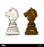 Image result for Chess Knight Drawing