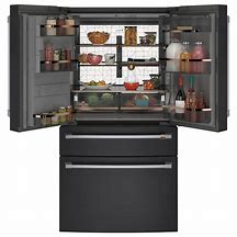 Image result for GE Black French Door Refrigerator
