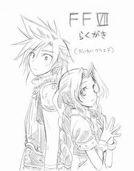 Image result for FF7 Manga