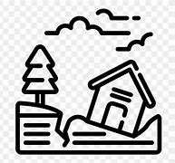 Image result for Earthquake Clip Art Black and White