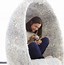 Image result for Large Gray Faux Fur Chair