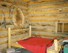 Image result for Early American Fur Trappers Cabin