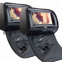Image result for Car Headrest Portable DVD Player