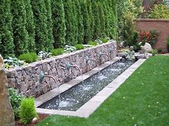 Image result for Water Features for Backyards