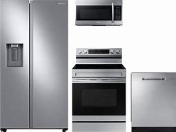 Image result for 4 Piece Samsung Kitchen Appliance Packages