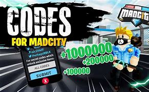 Image result for Roblox Mad City Codes