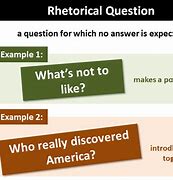 Image result for Rhetorical Question Example Sentence