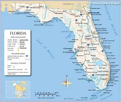Image result for Map of Central Florida Gulf Coast
