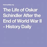 Image result for Oskar Schindler After the War