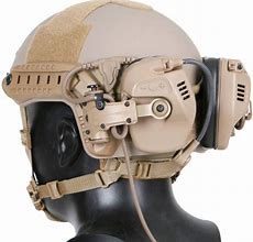 Image result for Tactical Helmet Ear Protection