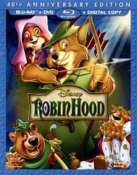 Image result for Robin Hood Disney DVD