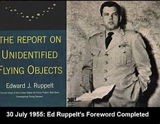 Image result for Ed Ruppelt's book the Report on UFO's 1956