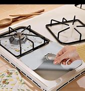 Image result for Stove Cover, Stove Top Protectors For Samsung Gas Range Reusable Gas Stove Burner Covers, Non-Stick Stove Liner Compatible With Samsung Gas Stove,