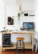 Image result for Desk with Empty Shelf