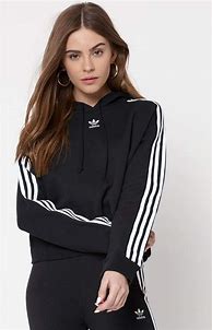 Image result for Women%27s Adidas Cropped Hoodie