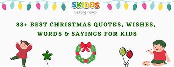 Image result for Kids Christmas Card Sayings