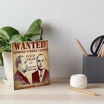 Image result for Al Capone Wanted Poster Black and White