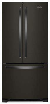 Image result for 33 Inch Wide French Door Refrigerator Black