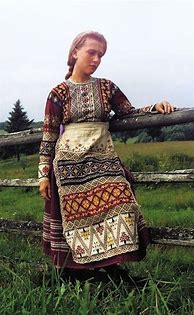 Image result for Traditional Russian Clothing for Girls