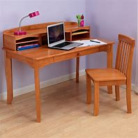 Image result for Student Wood Desk with Storage