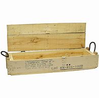 Image result for Surplus Wooden Ammo Boxes