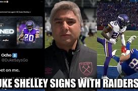 Image result for Raiders sign Shelley