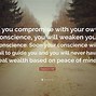 Image result for Money and Conscience Quotes