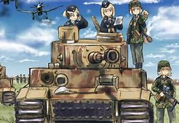 Image result for Anime Tank World War 2