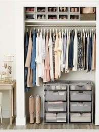 Image result for Small Closet Shelving Systems