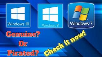 Image result for How to Check Windows Is Genuine or Pirated