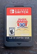 Image result for Super Mario 3D All-Stars Cartridge