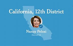 Image result for Nancy Pelosi District 12